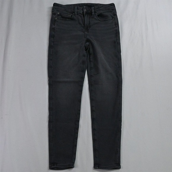 American Eagle 8 Short Super Hi Rise Jegging‎ Cozy Next Level Denim Jeans - Picture 1 of 7